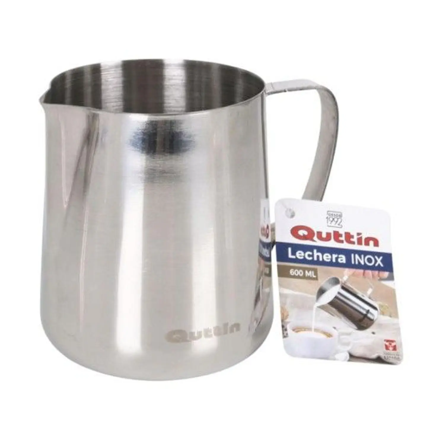 LEITEIRA INOX 600ML QUTTIN 1