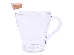 CANECA VIDRO UNI