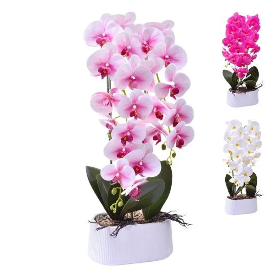 PASCOA 2025 QNT: 4 DESC 20% Importação VASO C/ FLOR 2439-055 1