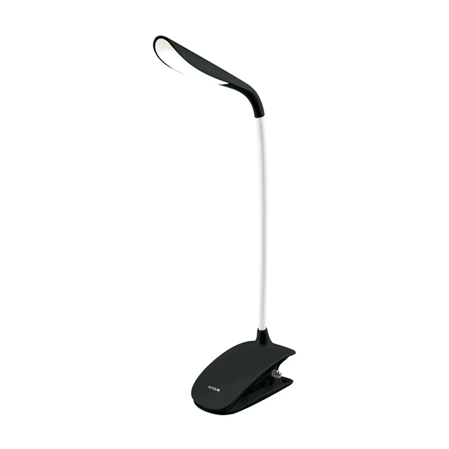 Candeeiro de Mesa Avide LED 1,5W 6400K Preto Clip 1