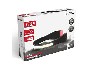 Lanterna Entac LED 5W Cabeça Recarregável