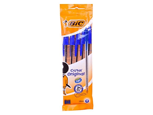 CANETA BIC CRISTAL 5UNI. AZUL
