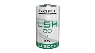 Pilhas SAFT Lithium D LSH20 3,6V