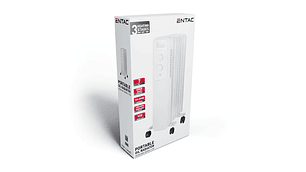 Aquecedor Entac Óleo de 7 elementos 1500W Branco