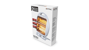 Aquecedor Entac Quartzo 400W/800W Branco