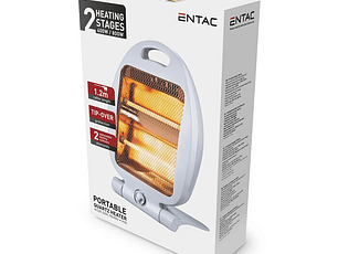 Aquecedor Entac Quartzo 400W/800W Branco