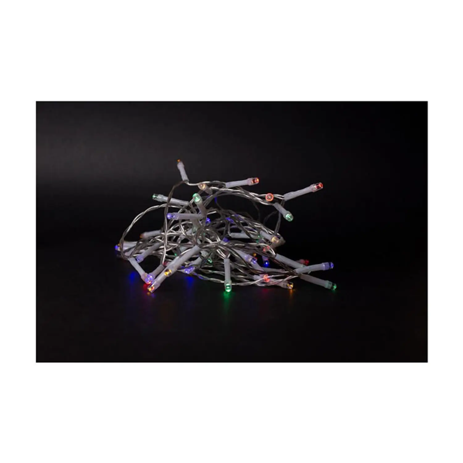 Luzes de Natal ENTAC Exterior 48LED 4M RGB com temporizador 1