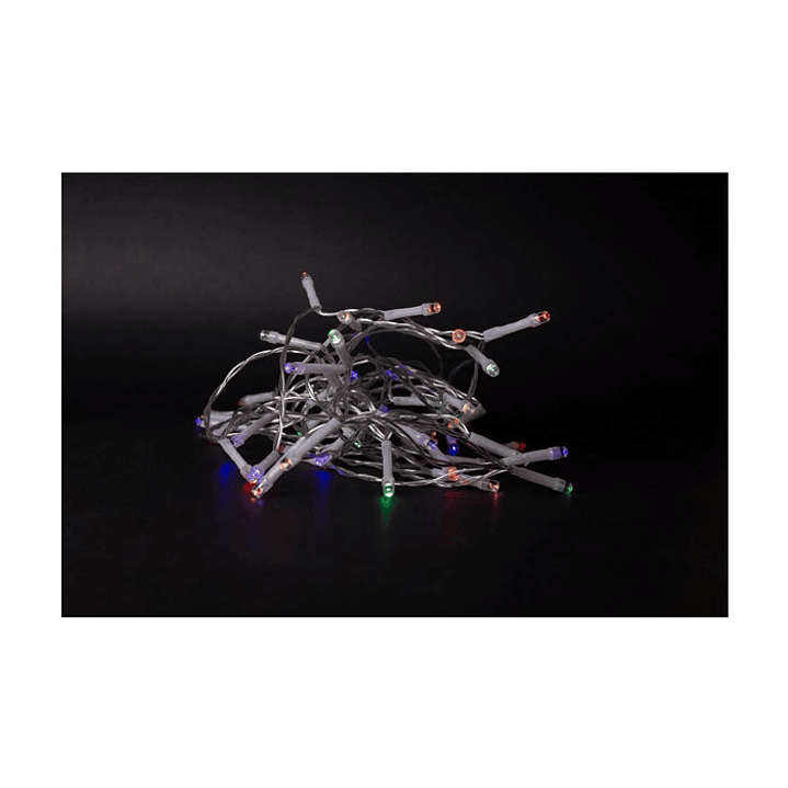 Luzes de Natal ENTAC Exterior 48LED 4M RGB com temporizador 1