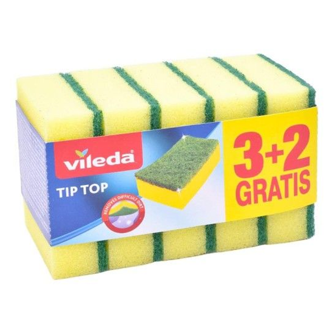 VILEDA ESFREGÃO TIP TOP 3+2 1