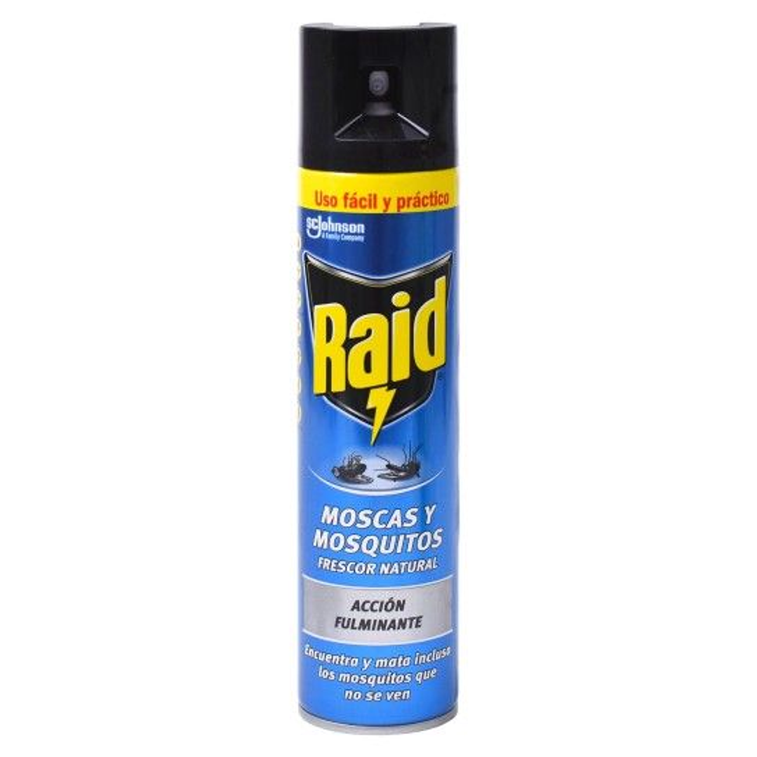 RAID MOSCAS E MOSQUITOS 400ML 1