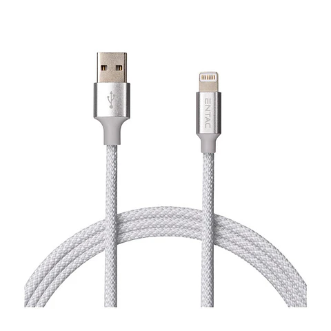 Cabo Entac USB-A para Lightning 150CM Cinza