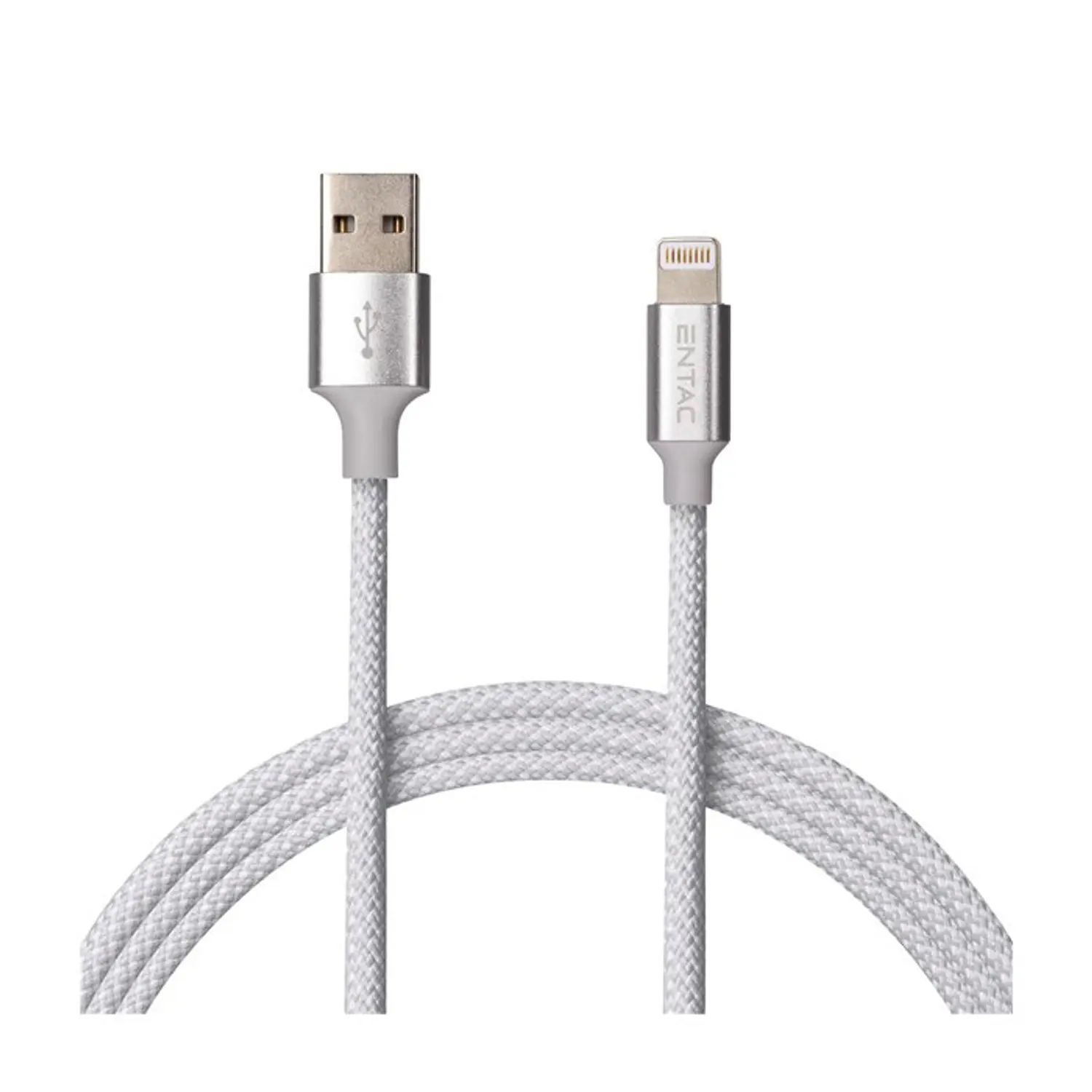 Cabo Entac USB-A para Lightning 150CM Cinza