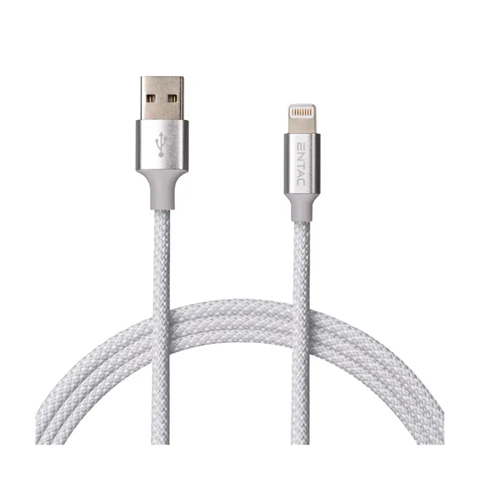 Cabo Entac USB-A para Lightning 150CM Cinza 1