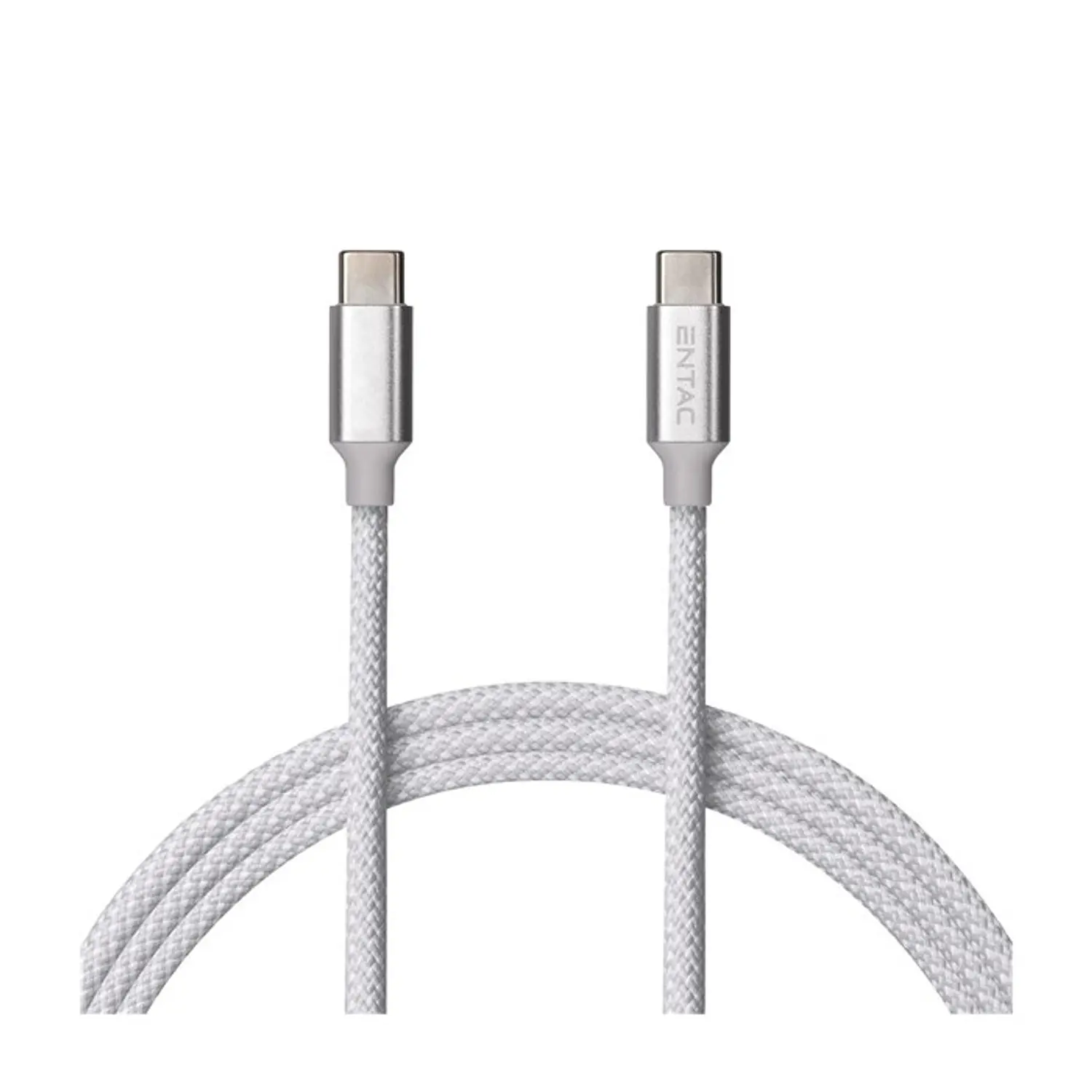 Cabo Entac USB-C para USB-C 150CM Cinza
