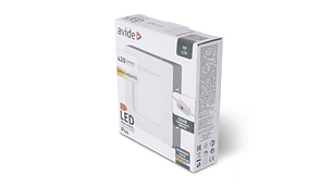 Painel Avide LED Quadrado Saliente Branco 6W CCT