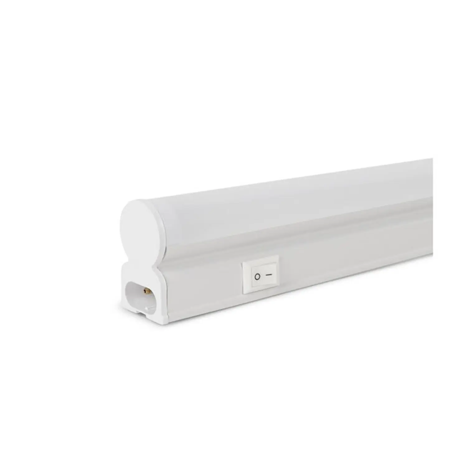 Armadura Avide LED T5 9W 6400K 60CM com interruptor 1