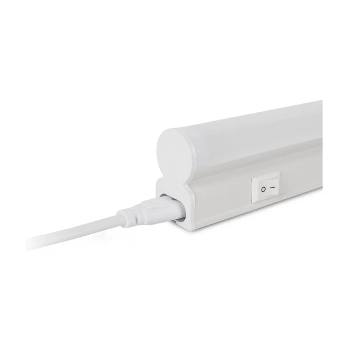 Armadura Avide LED T5 9W 6400K 60CM com interruptor 3