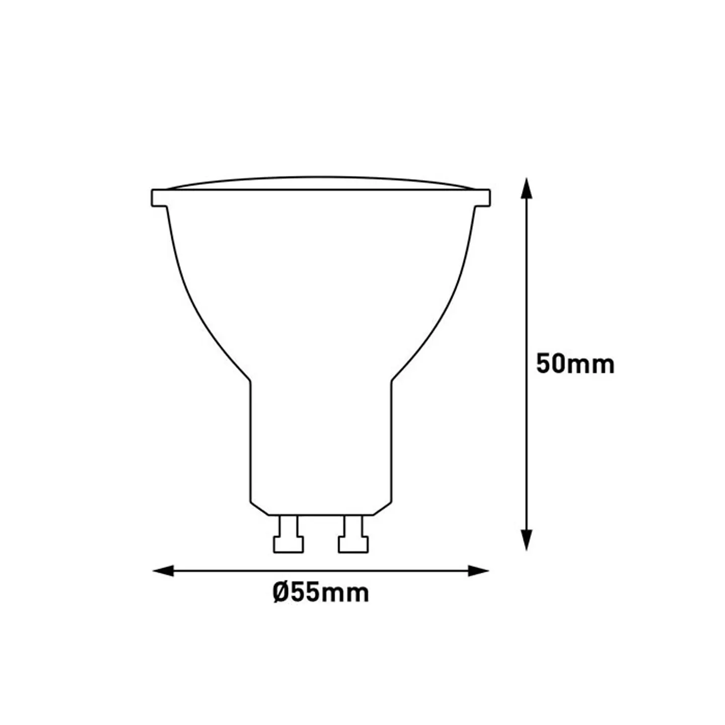 Lâmpada Avide LED RGB GU10 2,9W Comando 3