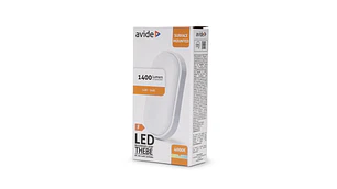 Aplique Avide LED Oval IP54 14W 4000K Thebe