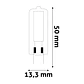 Lâmpada Avide LED G4 3W 4000K COB - Thumbnail 3