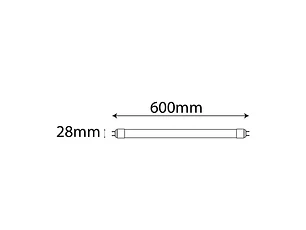 Lâmpada Avide LED T8 9W 4000K 60CM 1080LM