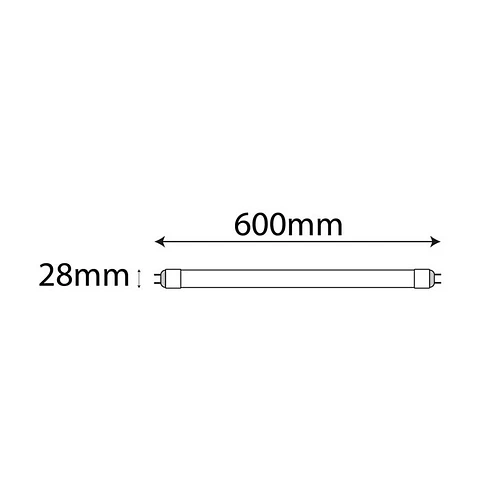 Lâmpada Avide LED T8 9W 4000K 60CM 1080LM