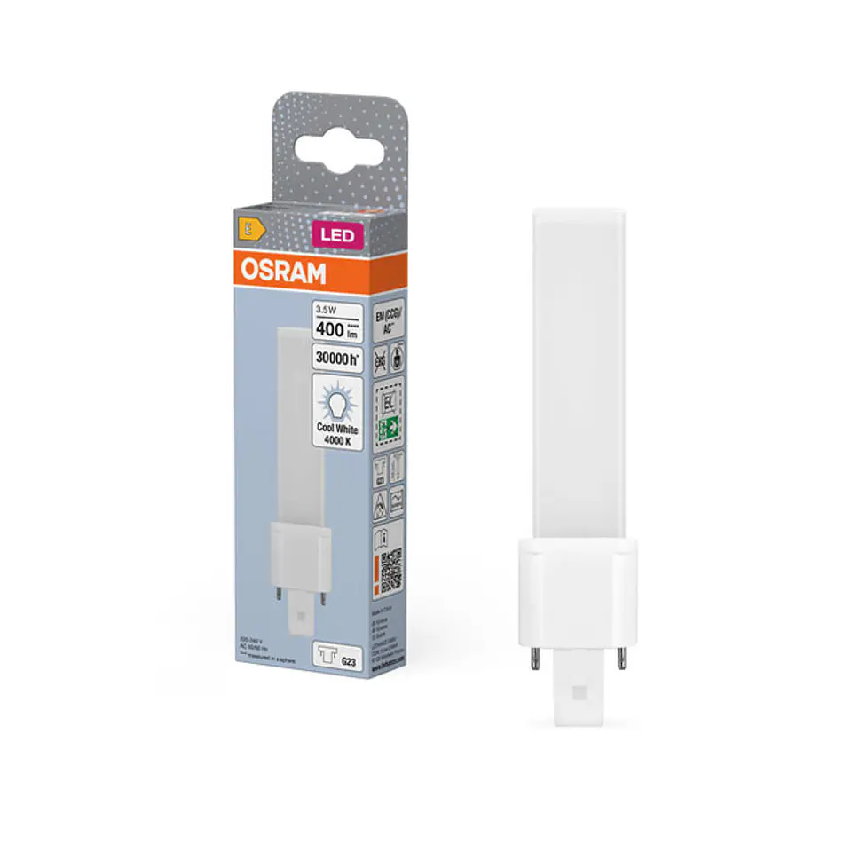 Lâmpada Osram LED DULUX S7 3,5W 4000K G23 1