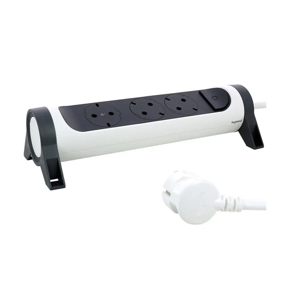 Extensão Legrand 3T 3X1,5MM c/Interrutor rotativo 1,5MT 1