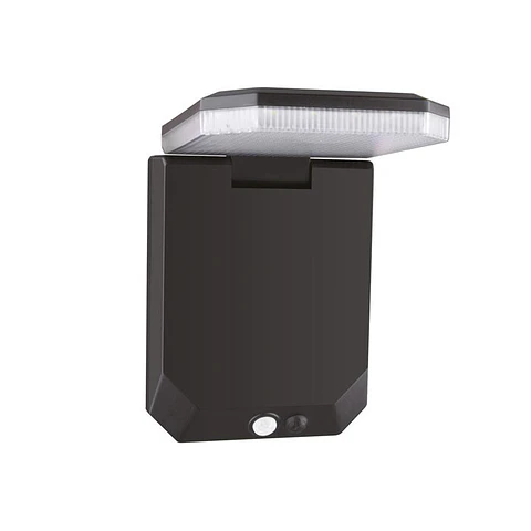 Aplique Entac LED Solar Dobrável 300LM Sensor