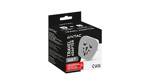 Adaptador de viagem Entac Universal