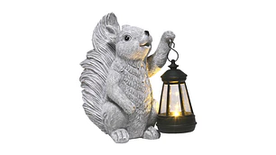 Candeeiro de Jardim Entac LED Solar Esquilo 20CM