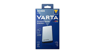 Powerbank Varta 20000MAH Branco