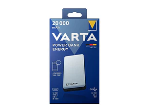 Powerbank Varta 20000MAH Branco