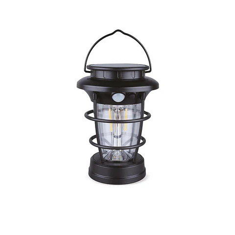 Candeeiro de Jardim Entac LED Solar Recarregável 15CM Sensor de movimento