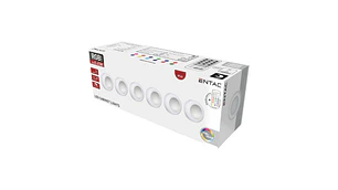 Mini Luzes Entac LED 0,45W RGB (6 unidades)