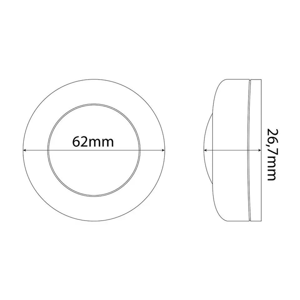 Mini Luzes Entac LED 0,45W RGB (6 unidades) 3