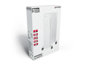 Aquecedor Entac Óleo de 9 elementos 2000W Branco