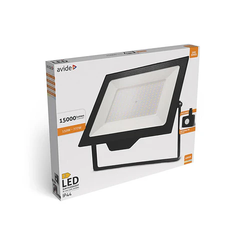 Projetor Avide LED 150W 4000K c/Sensor