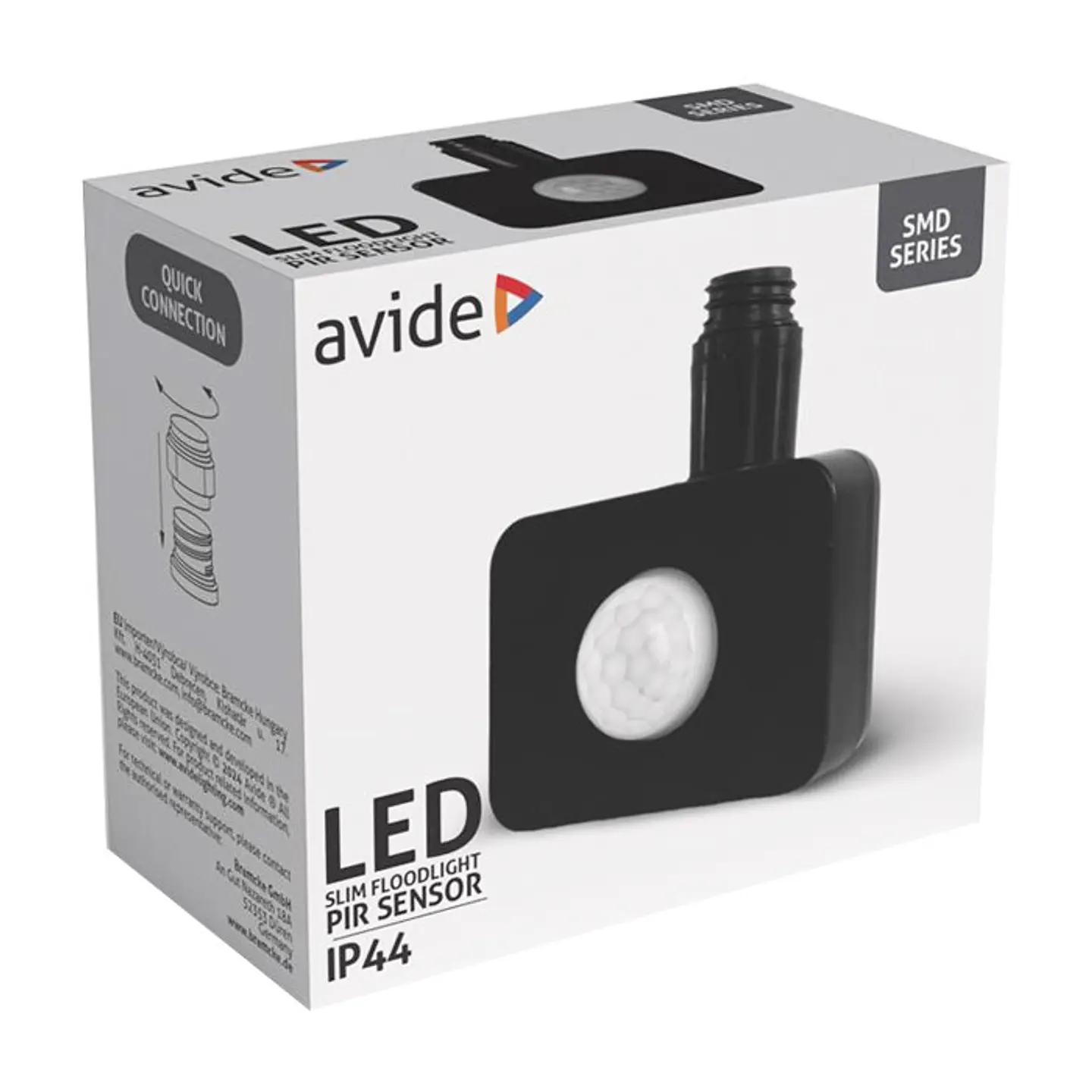 Projetor Avide LED 150W 4000K c/Sensor 2