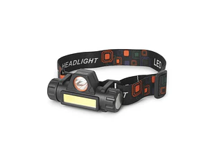 Lanterna Entac LED 3W Cabeça Recarregável