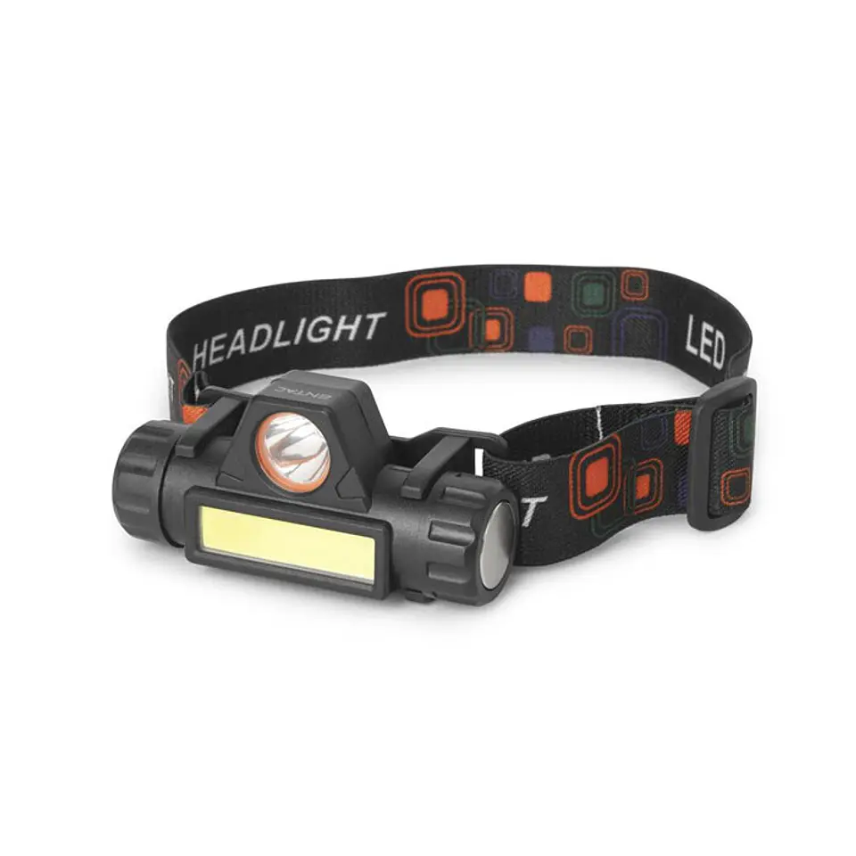 Lanterna Entac LED 3W Cabeça Recarregável 1