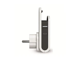 Ficha Entac 1T 1USB-A 1USB-C com Suporte - Unidade