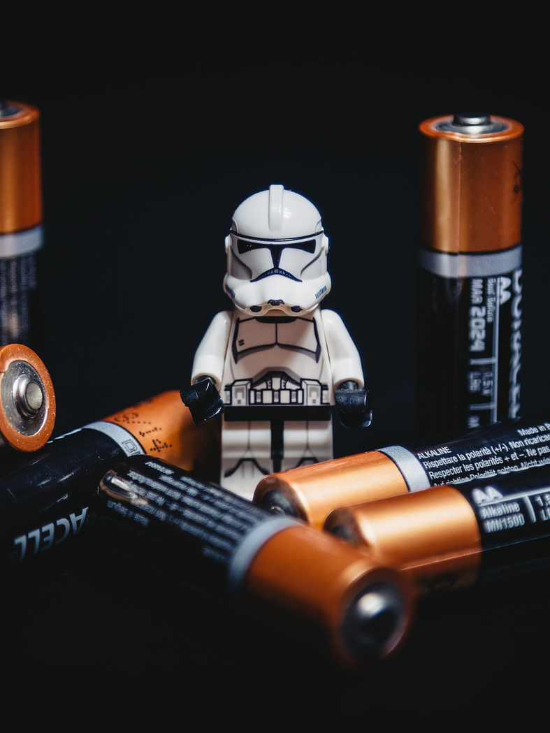 CARREGADORES E PILHAS