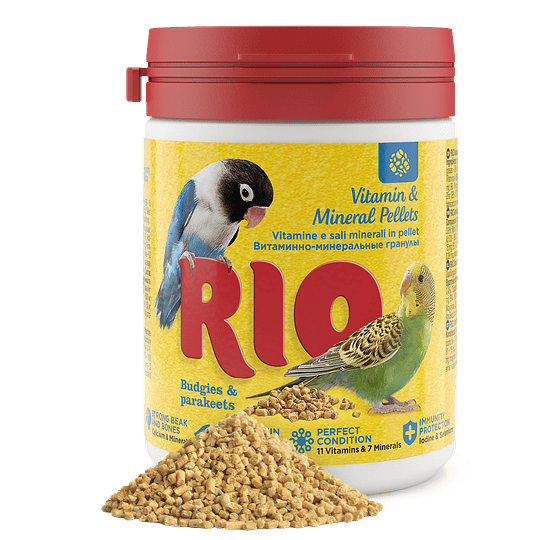 RIO Vitaminas y minerales para periquitos (120Grs)