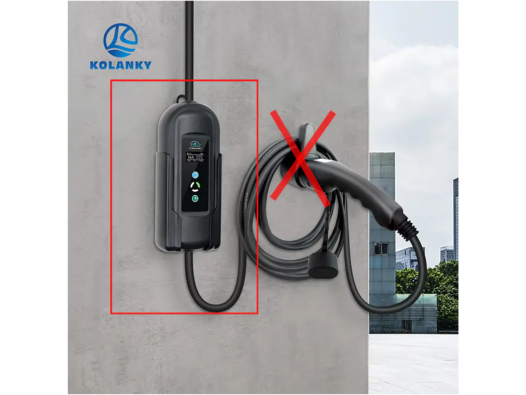 Suporte Carregador Portatil Veiculos Electricos e Hibridos 4