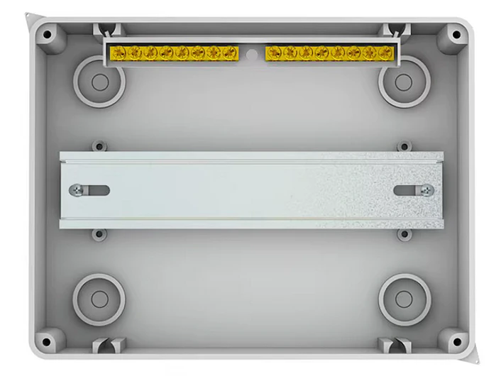 Quadro electrico Exterior/ Interior - Capacidade 3 Disjuntores  3