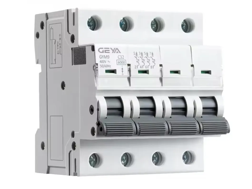 Disjuntor Trifasico 4 polos - 40a - 30 ma - C 1