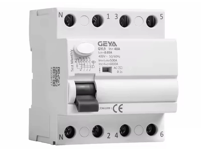 Diferencial Trifasico 4 Polos - 40A - 30 mA 1