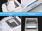 Quadro electrico Exterior/ Interior - Capacidade 8 Disjuntores - thumbnail 4