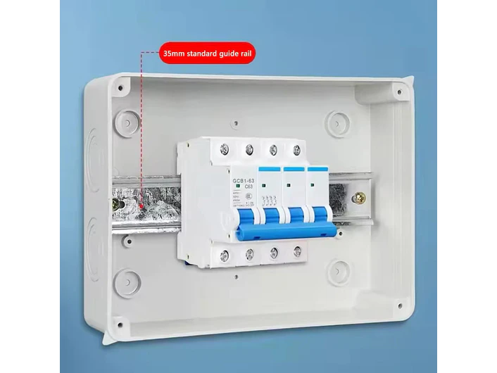 Quadro electrico Exterior/ Interior - Capacidade 8 Disjuntores 5